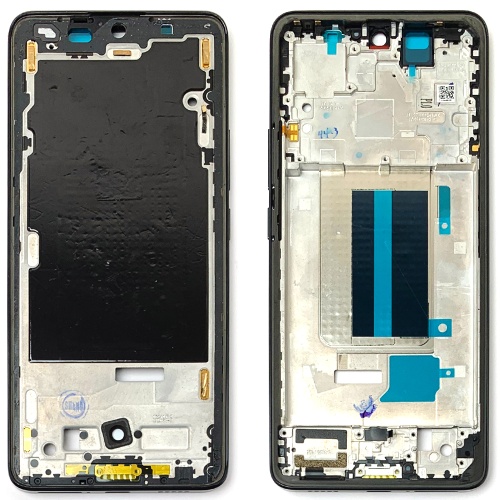 Рамка дисплея Xiaomi Redmi Note 13 Pro+ Plus 5G (чорна оригінал Китай) фото 2 Рамка дисплея Xiaomi Redmi Note 13 Pro+ Plus 5G (чорна оригінал Китай) фото 2