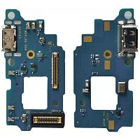 Шлейф Samsung Galaxy M54 M546 з роз'ємом зарядки та мікрофоном - нижня плата (оригінал Китай)