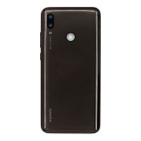 Задня кришка Huawei P Smart 2019 POT-LX1 (чорна зі склом камери)