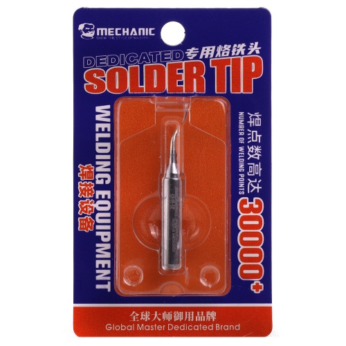 Жало паяльника Mechanic 900M-T-IS мідне з ніклієвим покриттям, вигнуте фото 3