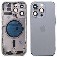 Корпус Apple iPhone 14 Pro (сріблястий оригінал Китай EU)