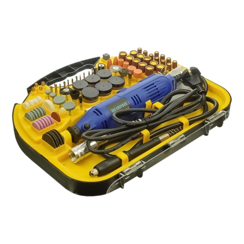 Бормашина в кейсе Aida A-062 (набор насадок для гравировки, шлифовки, полировки, 8000-35000 об/мин, 220V, 130W) фото 2