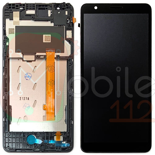 Дисплей ZTE Blade A31 Plus 2021, L210 + тачскрин (с рамкой S-T600BYC001P-V3-05)