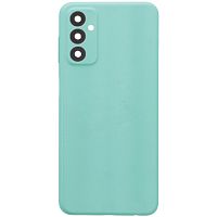 Задня кришка Samsung Galaxy M13 M135F (блакитна зі склом камери)