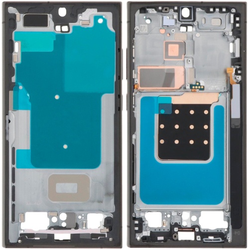 Рамка дисплея Samsung Galaxy S24 Ultra (чорна)