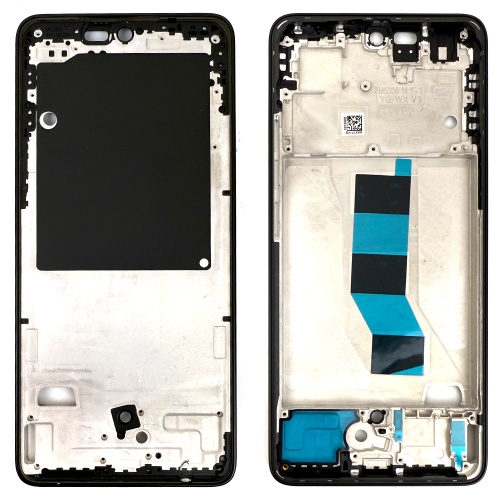 Рамка дисплея Xiaomi Redmi Note 14 5G (чорна оригінал Китай)