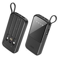 Power Bank Павербанк Wekome Gonen Series 4-in-1 WP-275 10000mah Чорний