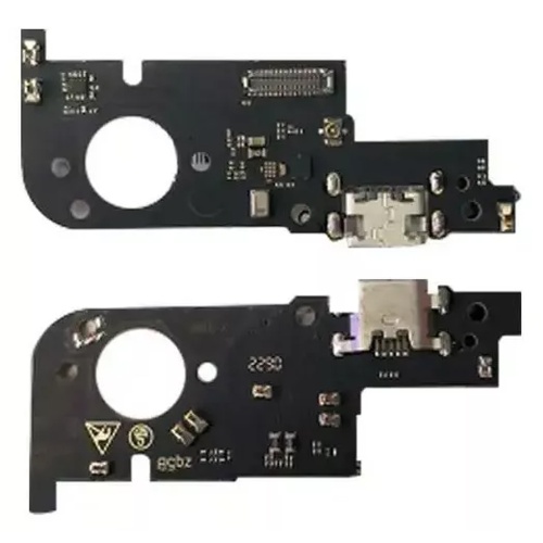 Шлейф ZTE Blade A52 A53 Pro з роз'ємом зарядки та мікрофоном - нижня плата (AAA)