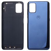 Задня кришка Motorola Moto G9 Plus XT2087-1 (синя оригінал Китай)