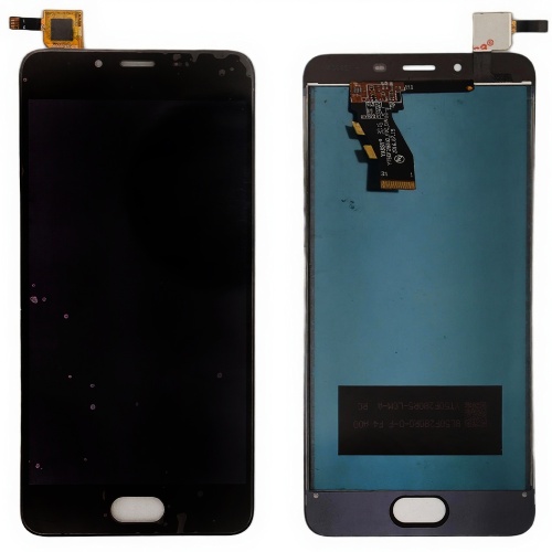 Дисплей Meizu U10 U680H з тачскріном (чорний AAAA)