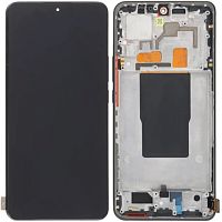 Дисплей Xiaomi 12T 12T Pro з тачскріном (оригінал Китай з чорною рамкою)