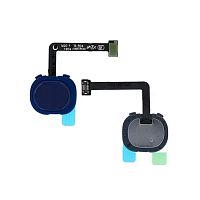 Шлейф Samsung Galaxy M20 2019 M205F, M30 M305F зі сканером відбитка пальця (синій оригінал Китай)