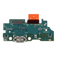 Шлейф Samsung Galaxy A17 4G A175F з роз'ємом зарядки та мікрофоном - нижня плата (AAA)