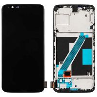 Дисплей OnePlus 5T A5010 + тачскрин (OLED с рамкой)