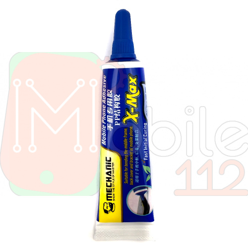 Клей для пластику Mechanic X-MAX, 15 мл, прозорий