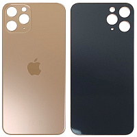 Задня кришка Apple iPhone 11 Pro (золотиста оригінал Китай з кільцями)