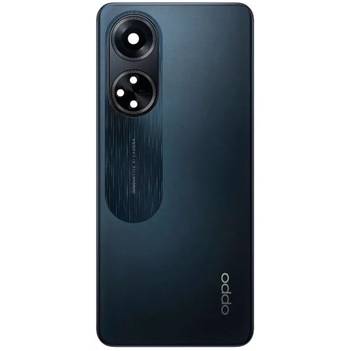 Задня кришка Oppo A98 CPH2529 (чорна оригінал Китай зі склом камери) Задня кришка Oppo A98 CPH2529 (чорна оригінал Китай зі склом камери)