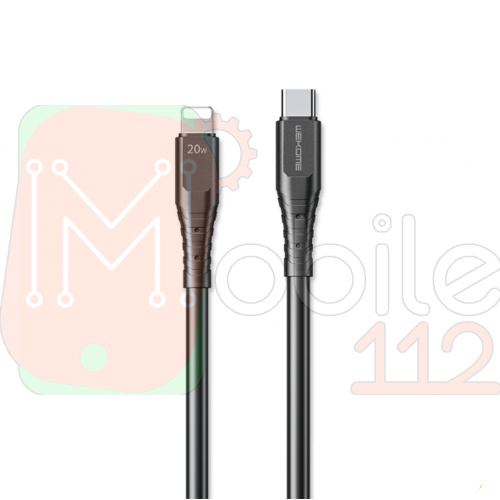 Кабель зарядки Wekome WDC-154 Type-C-Lightning 20W 