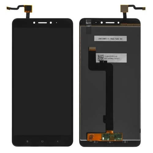Дисплей Xiaomi Mi Max 2 MDE40, MDI40 з тачскріном (чорний AAA)