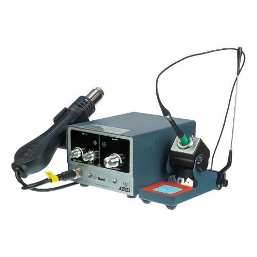 Паяльная станция прецизионная Kaisi 8521P-115, фен 100C - 450C, паяльник стандарта JBC 115 200C - 500C, 800W фото 2