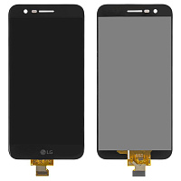 Дисплей LG K10 2017 M250 X400 з тачскріном (чорний)