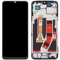 Дисплей Oppo A77 5G, A57 5G з тачскріном та рамкою (АААА)