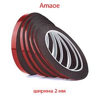 Скотч двухсторонний мягкий для задних крышек Amaoe DST023, толщина 0,23 мм, длина 10 м (ширина 2 мм)