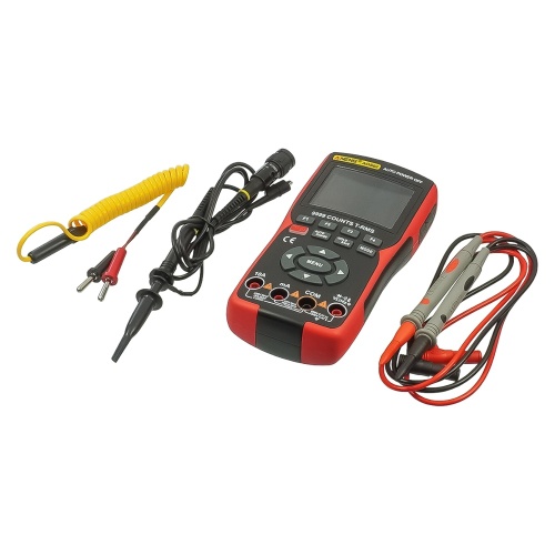 Осцилограф портативний цифровий Aneng AOS02 з функцією мультиметра, смуга пропускання 10Мгц, частота дискретизації 48 Мsa/s фото 4