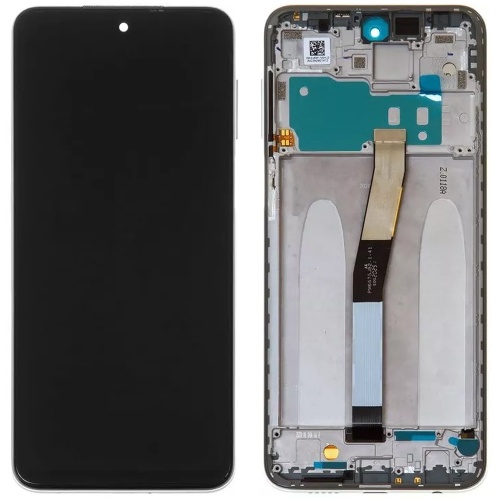 Дисплей Xiaomi Redmi Note 9S, Note 9 Pro, Note 9 Pro Max з тачскріном (з сірою рамкою)