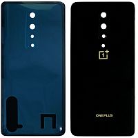Задняя крышка OnePlus 8 (черная оригинал Китай со стеклом камеры)