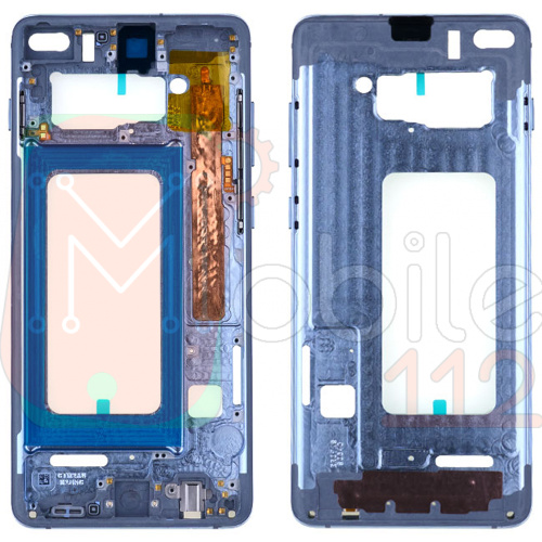 Рамка дисплея Samsung Galaxy S10+ Plus (синя)