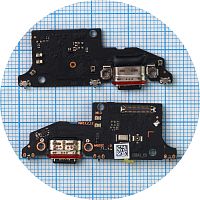 Шлейф Realme C75 4G RMX3941 з роз'ємом зарядки та мікрофоном - нижня плата (оригінал Китай)