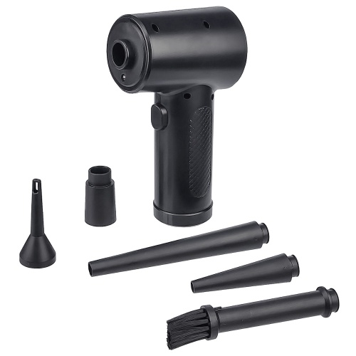 Акумуляторна повітродувка Air Duster для продування та видалення пилу з підсвічуванням, Type-C, 68W