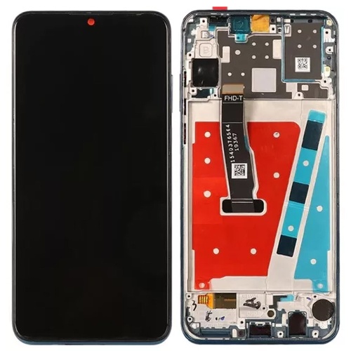 Дисплей Huawei P30 Lite MAR-LX1, Nova 4e з тачскріном (6 Gb - 48 Mp із синьою рамкою оригінал Китай)