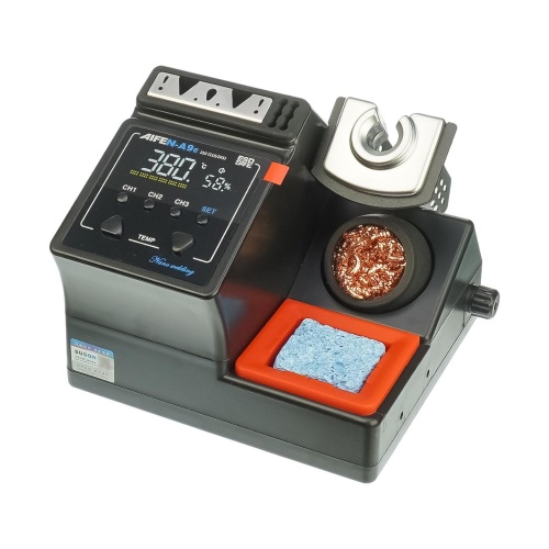 Паяльная станция прецизионная Aifen A9e-245 (паяльник стандарта JBC 245, 3 канала памяти, 160W, 100C - 450C) фото 3