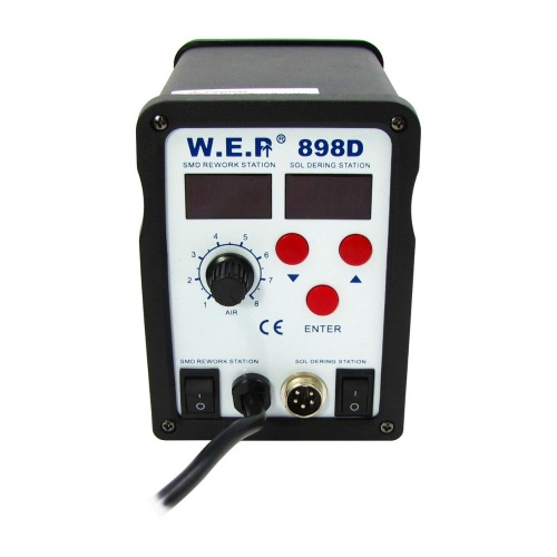 Паяльна станція WEP 898D фен, паяльник фото 2
