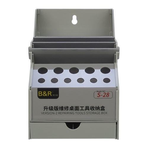 Настільний органайзер для інструментів B&R S-28, пластиковий, шгв 12 x 16 x 17 см фото 3