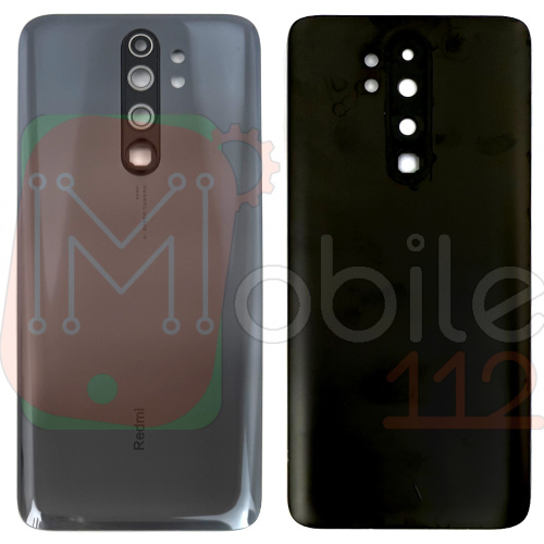 Задня кришка Xiaomi Redmi Note 8 Pro M1906G7I (сіра зі склом камери)