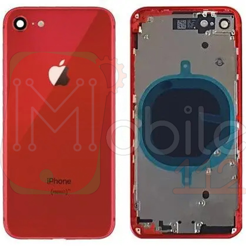 Корпус Apple iPhone 8 (червоний оригінал Китай)