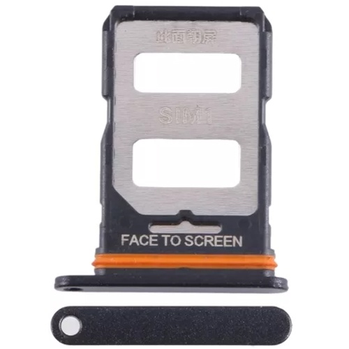 Тримач Sim картки Xiaomi Poco F5 (чорний на 2 SIM) Тримач Sim картки Xiaomi Poco F5 (чорний на 2 SIM)