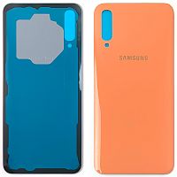 Задня кришка Samsung Galaxy A50 2019 A505F (помаранчева оригінал Китай)