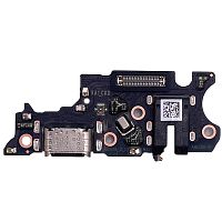 Шлейф Oppo A60 5G CPH2683 з роз'ємами зарядки, навушників та мікрофоном - нижня плата (оригінал Китай)