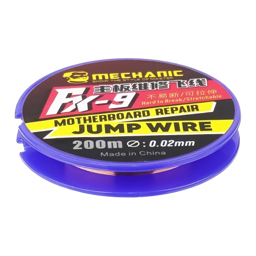 Дріт у котушці Mechanic FX-9-200 (для монтажу перемичок D=0.02 mm, L=200 m)