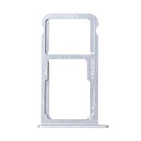 Держатель Sim карты Huawei P10 (белый 2 SIM (1 SIM + Micro SD))