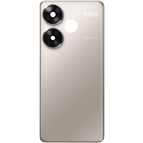 Задня кришка Xiaomi Poco F6 (Titanium оригінал Китай зі склом камери)