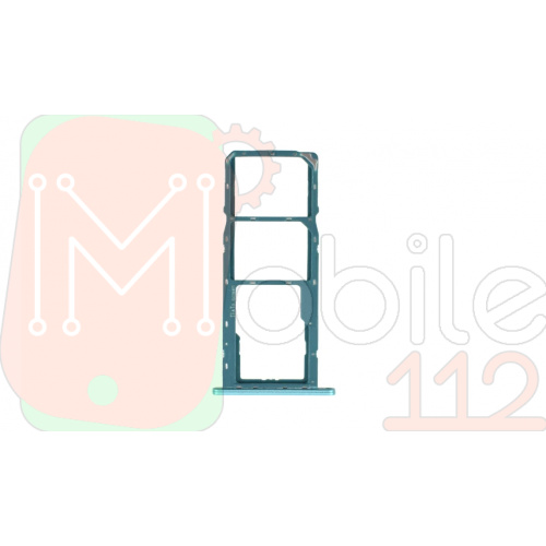 Тримач Sim картки та картки пам'яті Nokia 2.3 (зелений на 2 SIM + MicroSD)