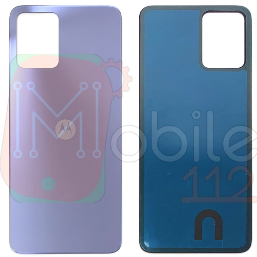 Задняя крышка Motorola Moto G13 G23 (голубая, Blue Lavender оригинал Китай)