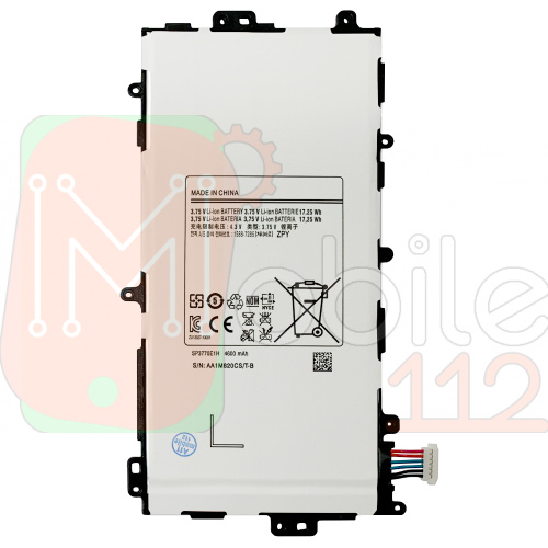 Акумулятор Samsung SP3770E1H 4600mAh Galaxy Note 8.0" N5100 N5110 N5120 SGH-I467 оригінал Китай Розпродаж