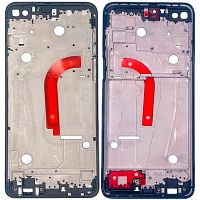 Рамка дисплея Motorola Moto G100 (синя)