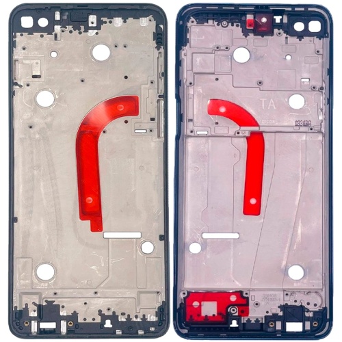 Рамка дисплея Motorola Moto G100 (синя)